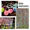 Cheriswelry 560Pcs 7 Colors Transparent Acrylic Beads MACR-CW0001-10-22