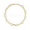 Stylish Unisex Stainless Steel Irregular Buckle Bracelet/Necklace VP8576-3-1