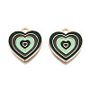 Alloy Enamel Pendants ENAM-N054-93LG-3