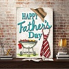 DIY Father's Day Theme Full Drill Diamond Painting Canvas Kits DIY-G080-01-1