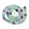 Natural Fluorite Beads Strands G-G823-03-12mm-2