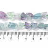Raw Rough Natural Fluorite Beads Strands G-B065-C19-5