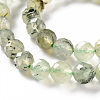 Natural Prehnite Beads Strands G-S362-128E-3