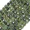 Natural Prehnite Beads Strands G-K389-A72-01-1