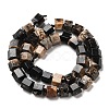 Natural Fossil Coral Beads Strands G-Q1003-03A-2