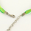 Multi-strand Necklace Cord for Jewelry Making NJEW-R217-06-4