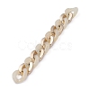 Handmade CCB Plastic Curb Chain AJEW-JB00678-08-2