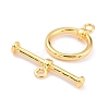 Rack Plating Brass Toggle Clasps KK-B036-17G-3