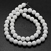 Natural White Jade Beads Strands X-G-D695-10mm-2