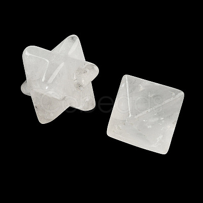 7Pcs Natural Quartz Crystal Beads G-H007-05C-1