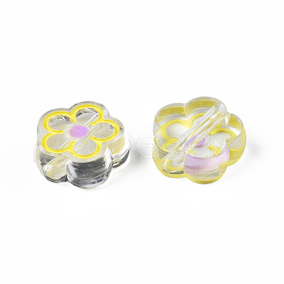 Transparent Acrylic Beads ACRC-S039-03C-1