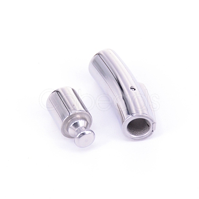 Stainless Steel Bayonet Clasps STAS-CJC0003-03P-D-1