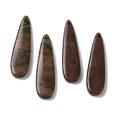 Natural Picasso Jasper Pendants G-Q161-08A-1