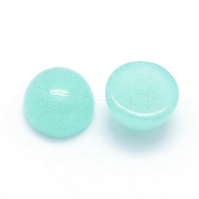 Natural Amazonite Cabochons X-G-P393-R27-12MM-1