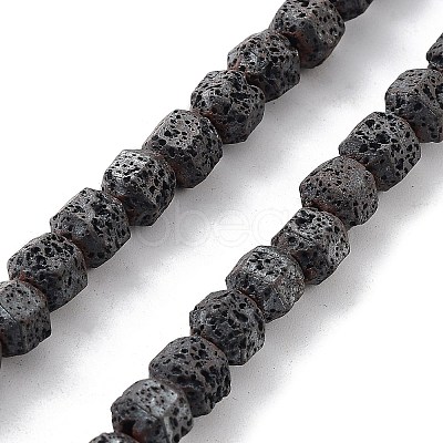 Natural Lava Rock Beads Strands G-H303-C29-1