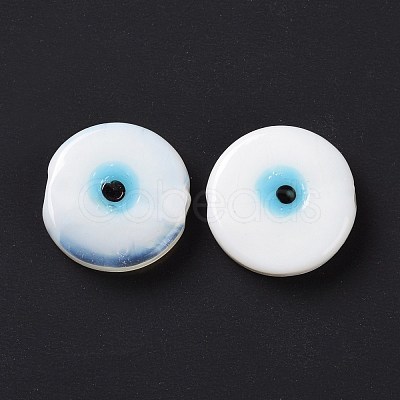 Handmade Evil Eye Lampwork Beads LAMP-E026-01H-1