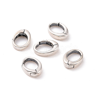 925 Sterling Silver Spring Gate Rings STER-D036-13AS-02-1