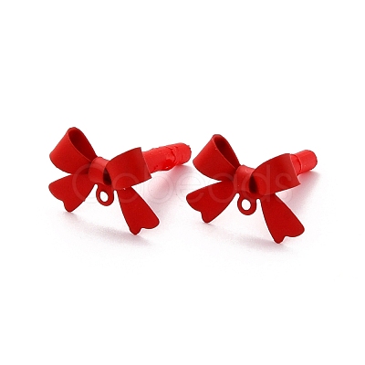 Alloy Stud Earring Findings EJEW-J102-08C-1