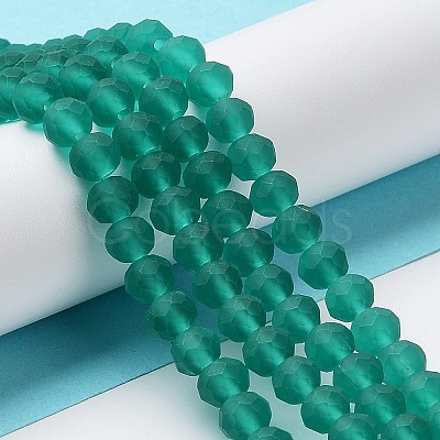 Transparent Glass Beads Strands EGLA-A044-T2mm-MD18-1