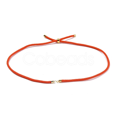 Nylon Cords Necklace Making AJEW-P116-03G-17-1