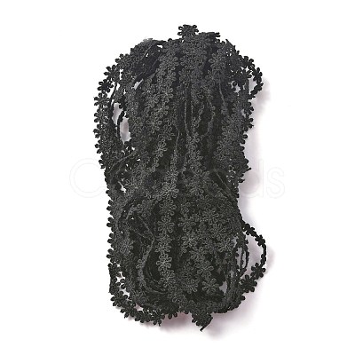 Polyester Lace Trim OCOR-WH0067-35-1