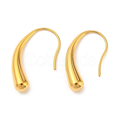 Ion Plating(IP) 304 Stainless Steel Dangle Earrings EJEW-G377-02G-1