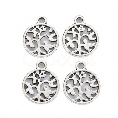 Tibetan Style Alloy Pendants TIBEP-N011-020-1