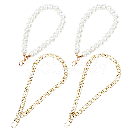 4Pcs 2 Style Bag Chain Strap Set FIND-WR0002-11-1