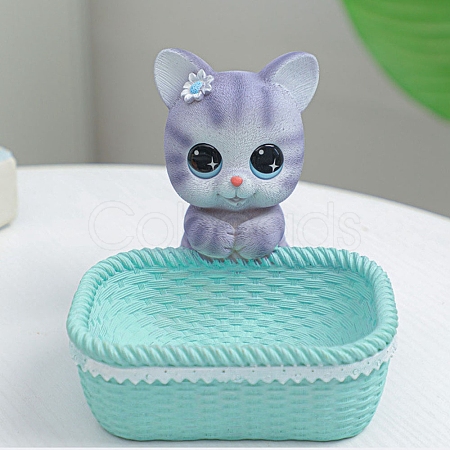 Resin Cat Figurines PW-WG43164-03-1