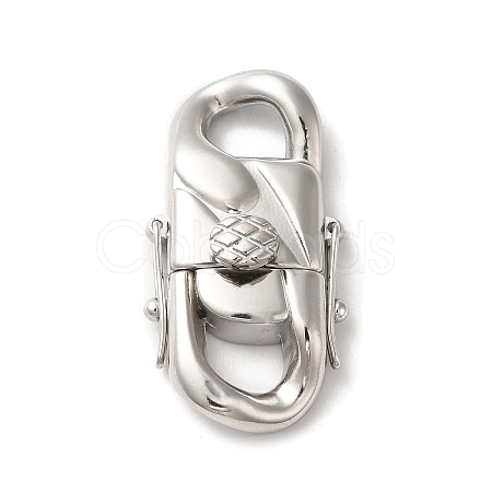 316 Surgical Stainless Steel Twister Clasps STAS-M313-01P-05-1