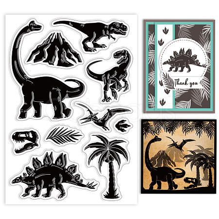 Custom PVC Plastic Clear Stamps DIY-WH0448-0485-1