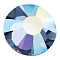 Preciosa&reg MAXIMA Crystal No Hotfix Flatback Stones, Czech Crystal, Dura Foiling, Round(438 11 615 Chaton Rose), 30150 200 Denim Blue AB, SS8(2.3~2.5mm)