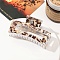 Plastic Claw Hair Clips for Women Girls, Leopard, 85x48x40mm