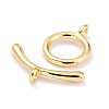 Rack Plating Brass Toggle Clasps KK-B036-09G-3