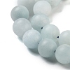 Natural Aquamarine Beads Strands G-G785-06B-01-4