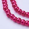 Glass Pearl Beads Strands HY-4D-B57-2