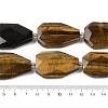 Natural Tiger Eye Beads Strands G-P548-B21-01-4