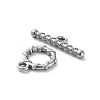 304 Stainless Steel Ring Toggle Clasps STAS-A092-09D-P-2