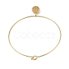 Brass with ABS Imitation Pearl Charm Bangles BJEW-Q350-05D-G-3