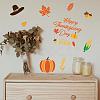 MAYJOYDIY US 1 Set Autumn Theme PET Hollow Out Drawing Painting Stencils DIY-MA0001-58-7