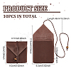 Cloth Jewelry Gift Pouches ABAG-WH0045-09B-2