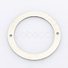 201 Stainless Steel Ring Slice Links X-STAS-G113-72P-1