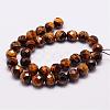 Natural Tiger Eye Beads Strands G-N0179-01-12mm-2