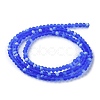 Imitation Jade Glass Beads Strands EGLA-A034-T2mm-MB31-3