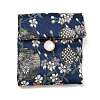 Flower Print Cloth Jewelry Storage Bags ABAG-A009-04C-1