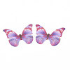 Polyester Fabric Wings Crafts Decoration X-FIND-S322-010C-05-2