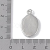 Brass Micro Pave Cubic Zirconia Pendants KK-E110-09P-3