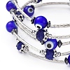 Five Loops Wrap Bracelets BJEW-JB04656-3