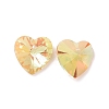 Faceted K9 Glass Charms EGLA-P026-H04-5