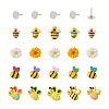 Craftdady 120Pcs DIY Bees & Daisy Shape Sofa Foam Nails Making Kits DIY-CD0001-12P-2